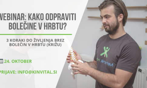 Webinar: kako odpraviti bolečine v hrbtu