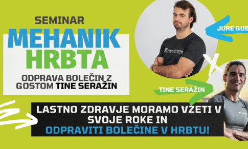 Delavnica Mehanik hrbta (AEQ metoda): Odprava bolečin, z gostom – Tine Seražin